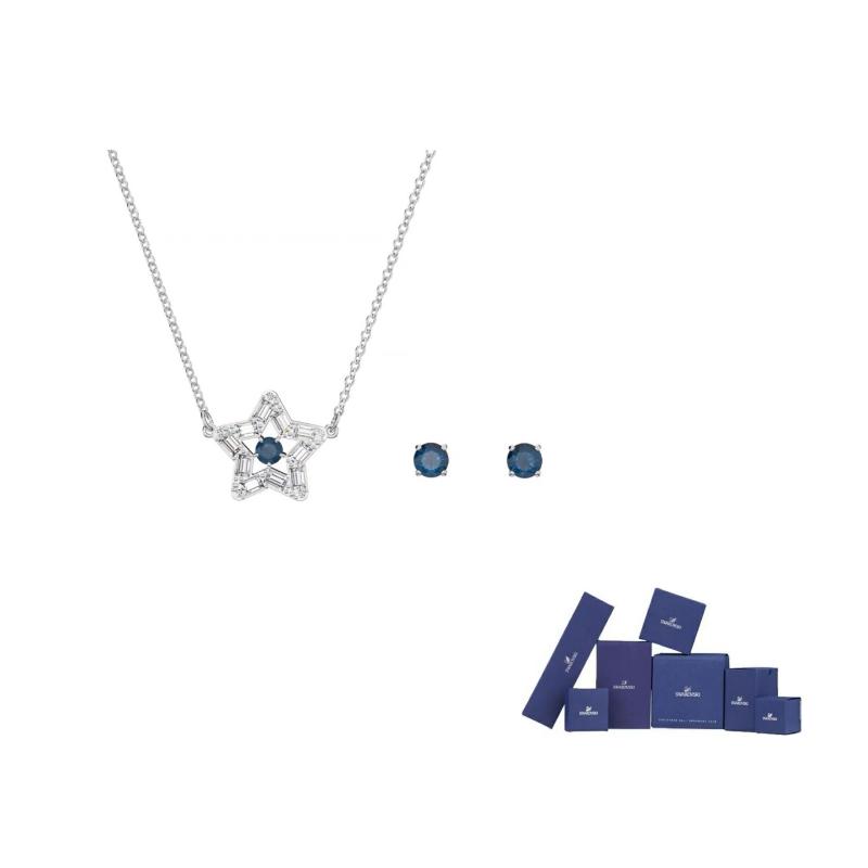Swarovski Stella Crystal Pendant Necklace F-Original brand box