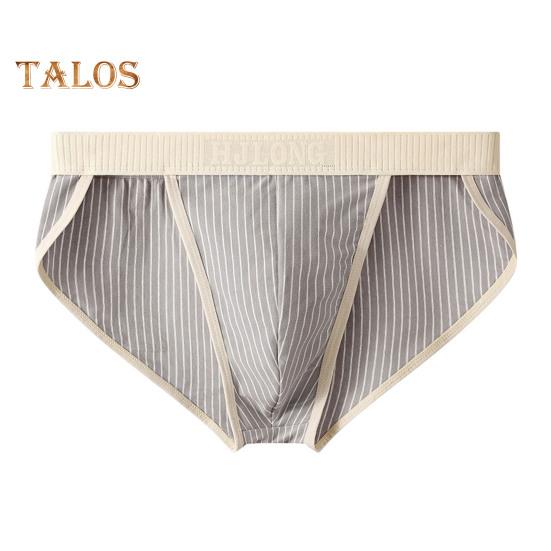 

Мужские трусы с низкой посадкой, эластичным поясом, облегающие трусы с 3D-дизайном и полосатым принтом, мягкое дышащее нижнее белье, повседневная одежда XL светло-серый