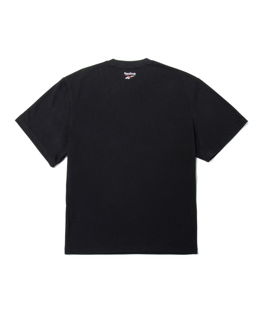 Reebok Summer Lettering Jersey T-Shirt - Black