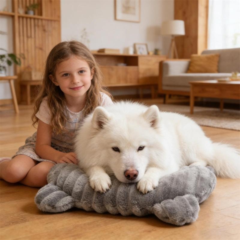Cats Dog Sleeps Little Pillows Fashion Neck Protectors U-Shape Pillows Cats Headrest Cats Indoor Soft Calming Toy Pet