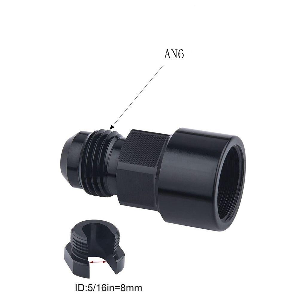 1 szt. Aluminium 6AN 8AN Męski Do 3/8" 5/16" Szybkozłączka Męska Wciskana Adapter Złączki Szybkozłączka