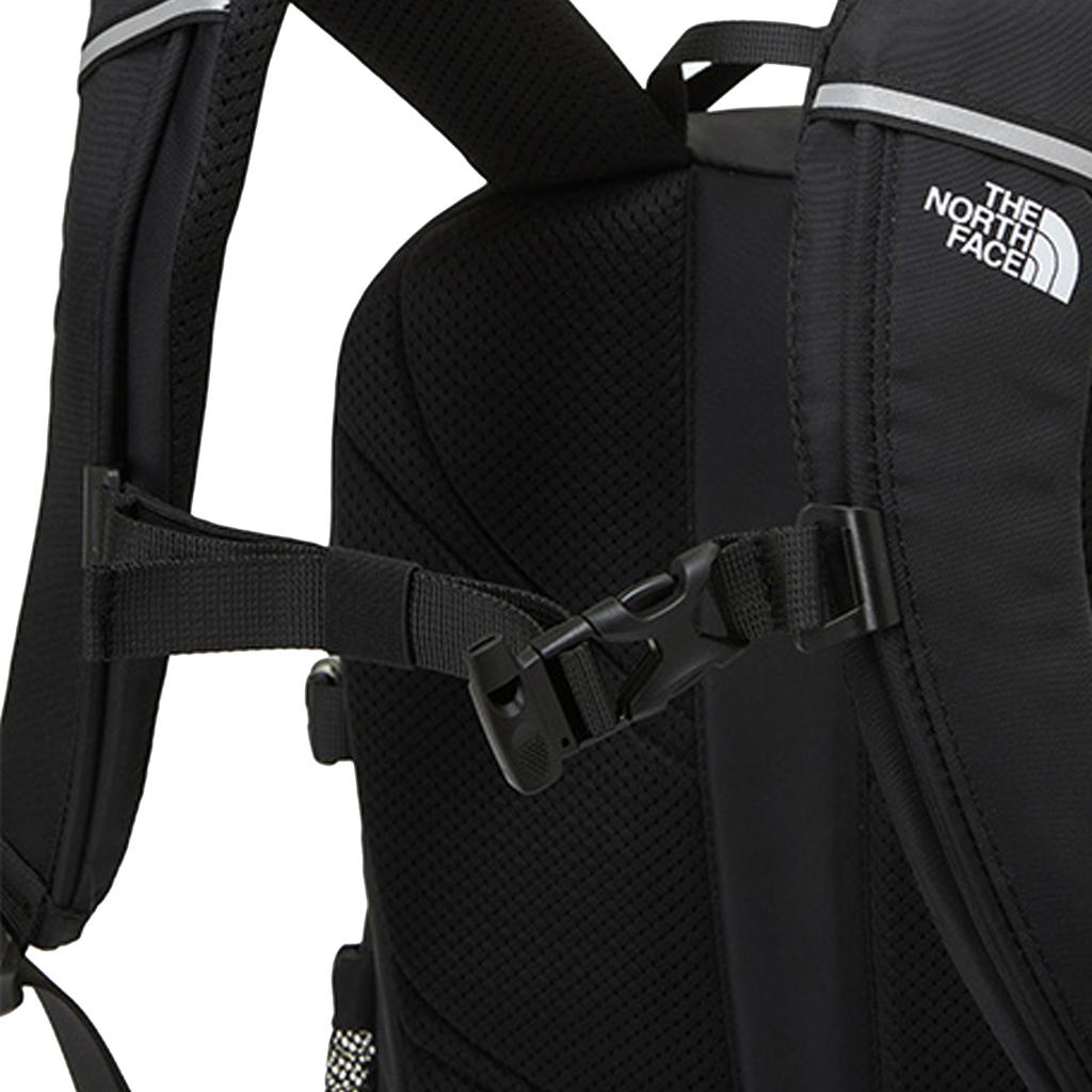 The North Face 24L Sports Leisure Zipper Logo Backpack Unisex Backpack Black NF0ANM2SP07A