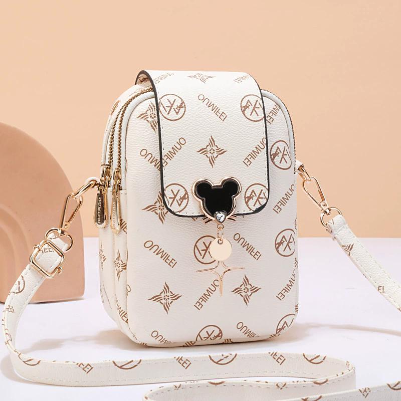 Women PU Leather Mini Shoulder Bag Small Mobile Phone Crossbody Bags Ladies Purse Handbag