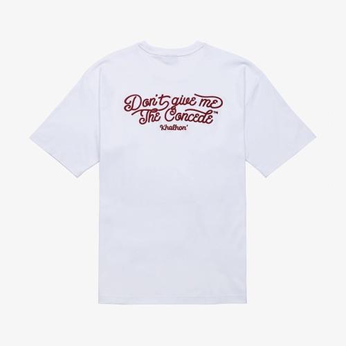 KHALHON Chain Stitch T-Shirt (White)