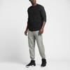 Jordan Air Knitted Sweatpants Men's Gray Moderate Straight Fit Pants 822661-063
