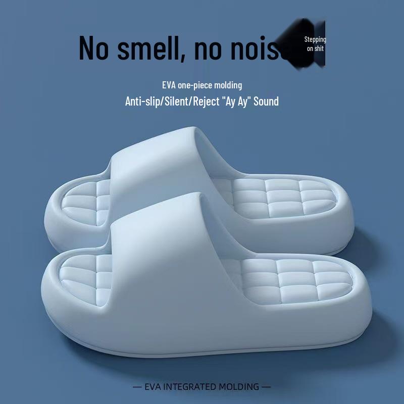 Summer Cool Thick Sole Non-Slip Slippers for Men and Women - Soft, Indoor/Outdoor, Fashionable, Deodorant.