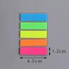 Paper Candy Color Sticky Notes Bookmark Marker Sticker Fluorescent Memo Pad Colored Memo Pad