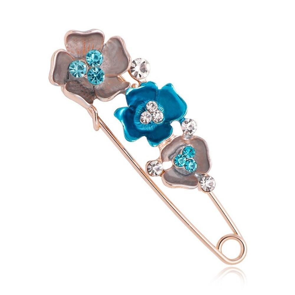 Kamínky Špendlíky Nastavitelné Brože Nová Květinová Brož Ozdoba Šatů