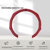 Universal Car Nappa Leather Steering Wheel Cover Breathable Shaping Cover 5D Premium Car 2026 Plastic Car Handle 5D Suede S H1N0