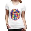 Rainbow Brite And Friend TShirt for Women Crew Neck Streetwear T Shirts Womens Tees Short Summer Clothes Tops
