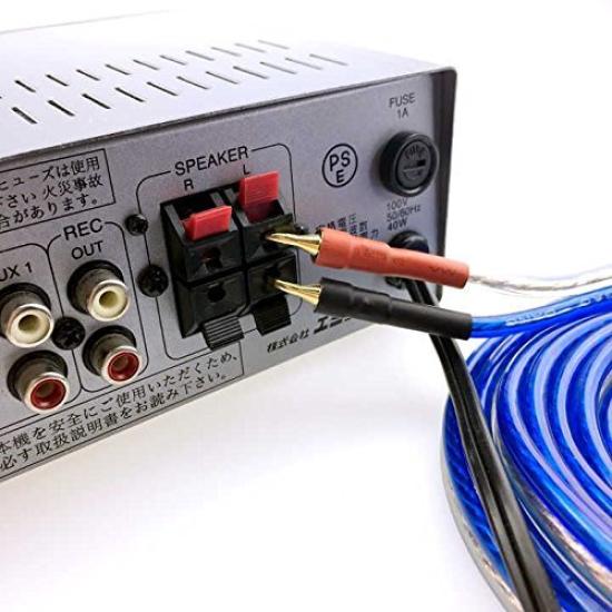 WYVERN AUDIO Speaker Cable Blue 2pcs Banana WABP