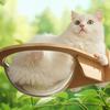 Cat Hammock Window Indoor Window Cat Seat Hammock With Suction Cups Cordless Pet Kitten Resting Overlooking Climbing Sunbathing