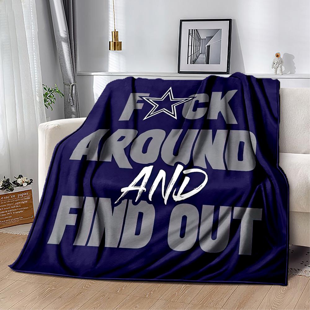 Dallas Blanket Soft & Cozy Perfect for Couch Bedding Bed for All Occasions Warmthful Decor Birthday Christmas Gift Blanket