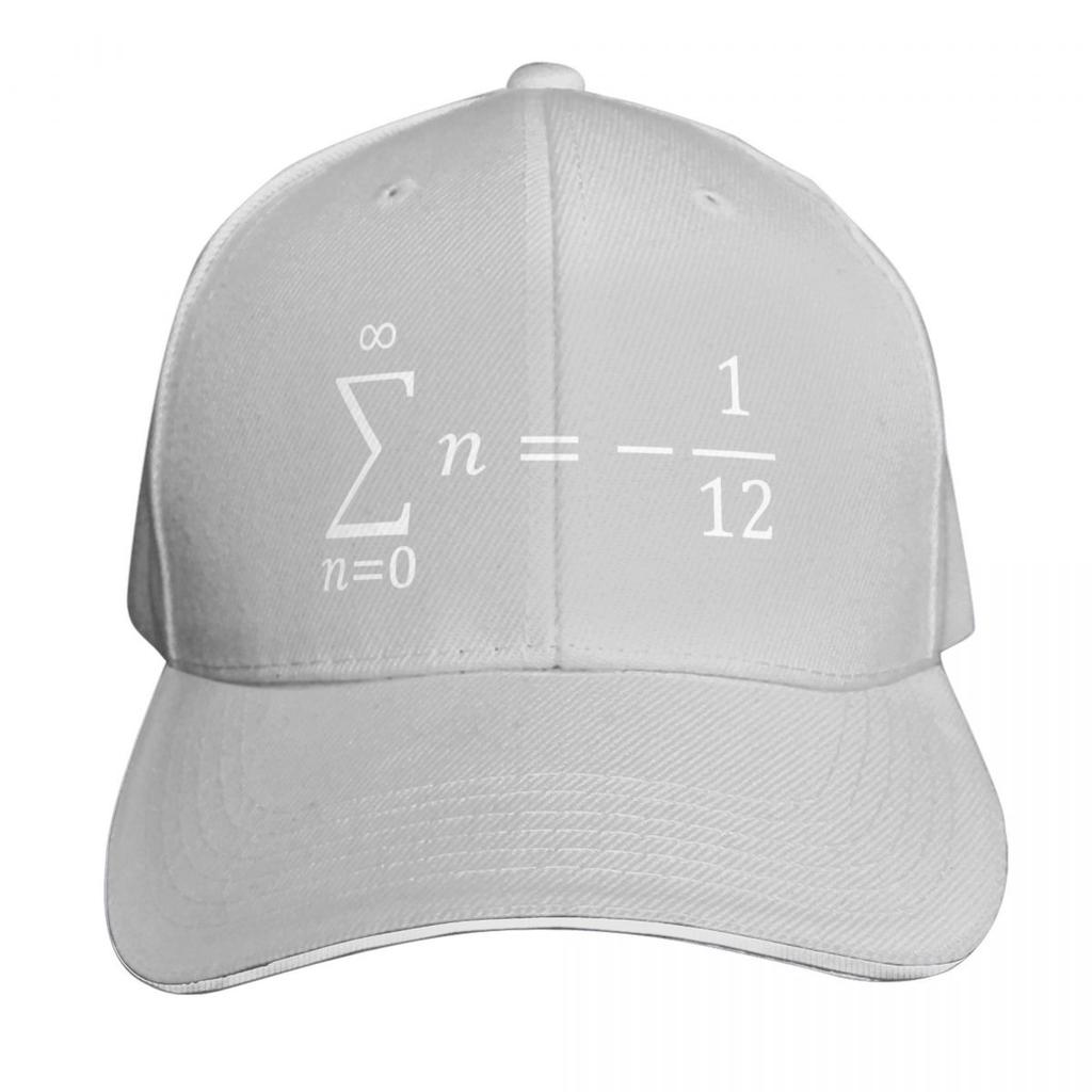 sum of all natural numbers calculus and math Baseball Cap fishing caps Unisex Kids Hat fishing hat Cosplay Unisex Caps Womens