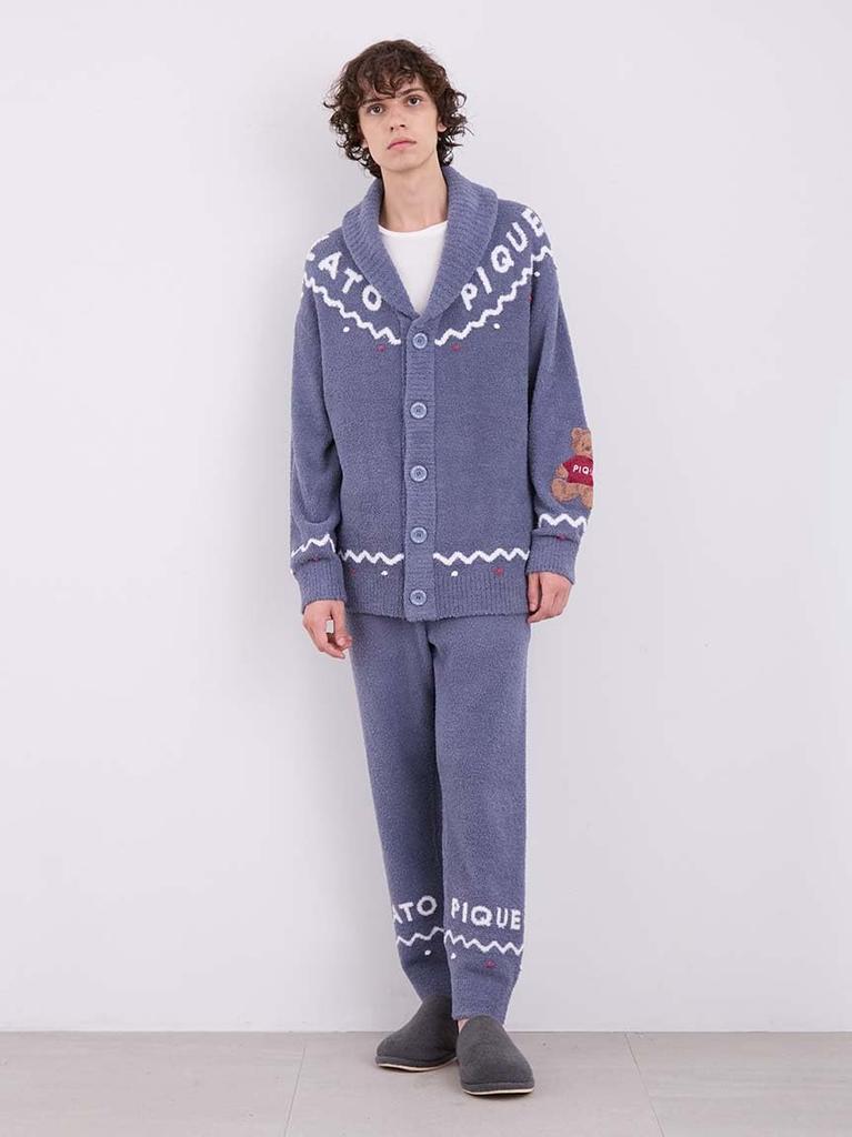 HOLIDAY UNISEX Nordic Shawl Cardigan PUNT245170 NVY [Gelato Pique]