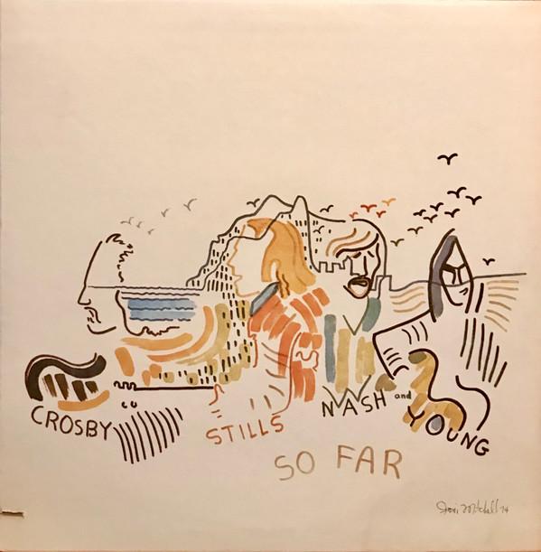 

LP Record CROSBY, STILLS, NASH & YOUNG - So Far SD18100 Atlantic 1974 US Rock Used