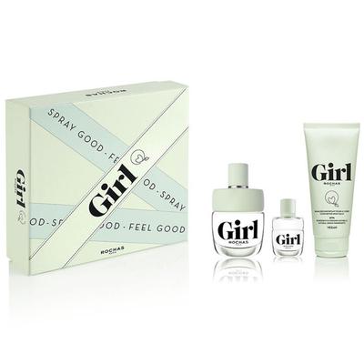 Rochas Paris - Darčeková sada pre dievčatá - Toaletná voda 60 ml + 4,5 ml + Exfoliačný gél 100 ml - 