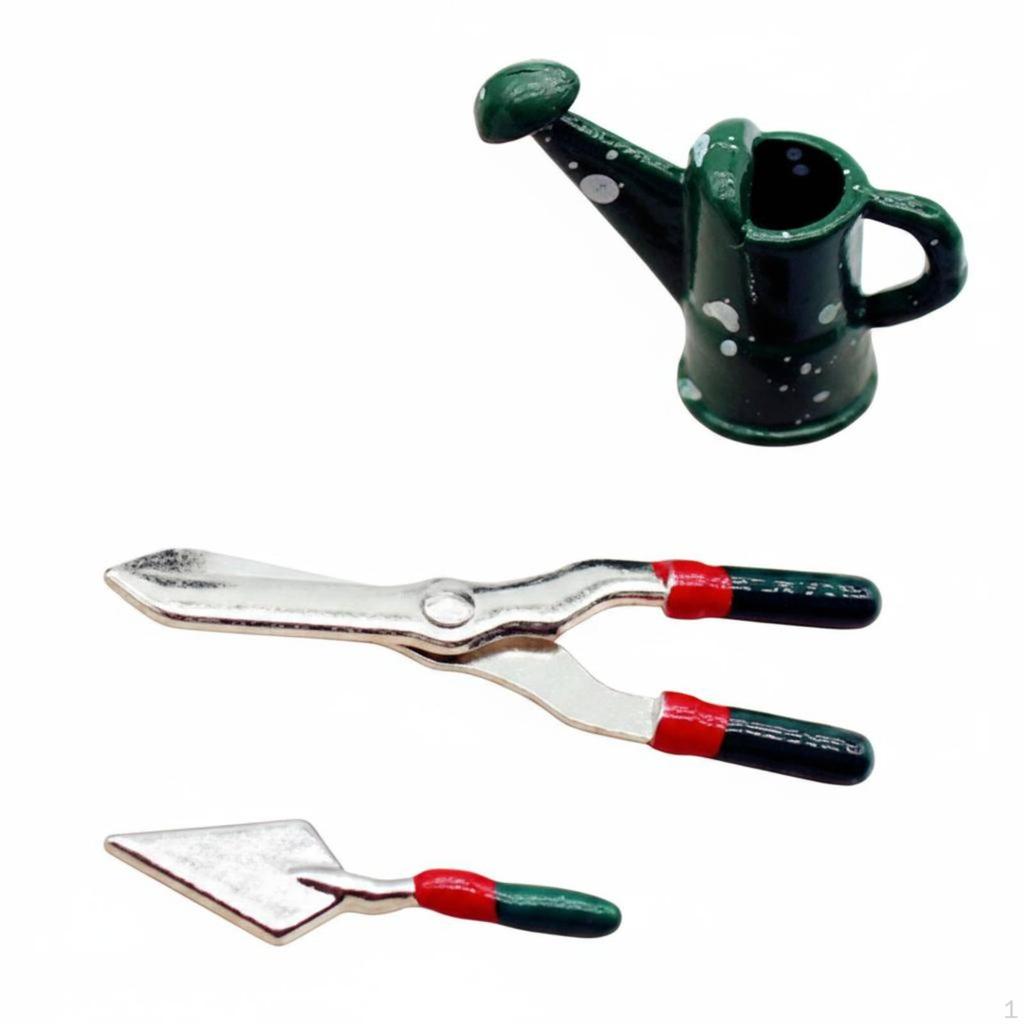 Dollhouse Garden Tools Small and Gardening Micro Scene Decoration Tool