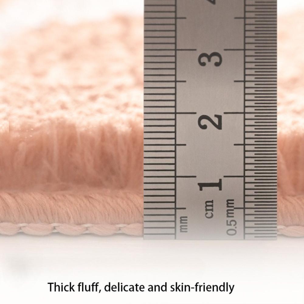 Sponge Bathroom Cashmere Thickening Mat Bath Non-slip Carpets In Wash Basin Bathtub Floor Rug Shower Room Doormat Memory Foam 3D Pad