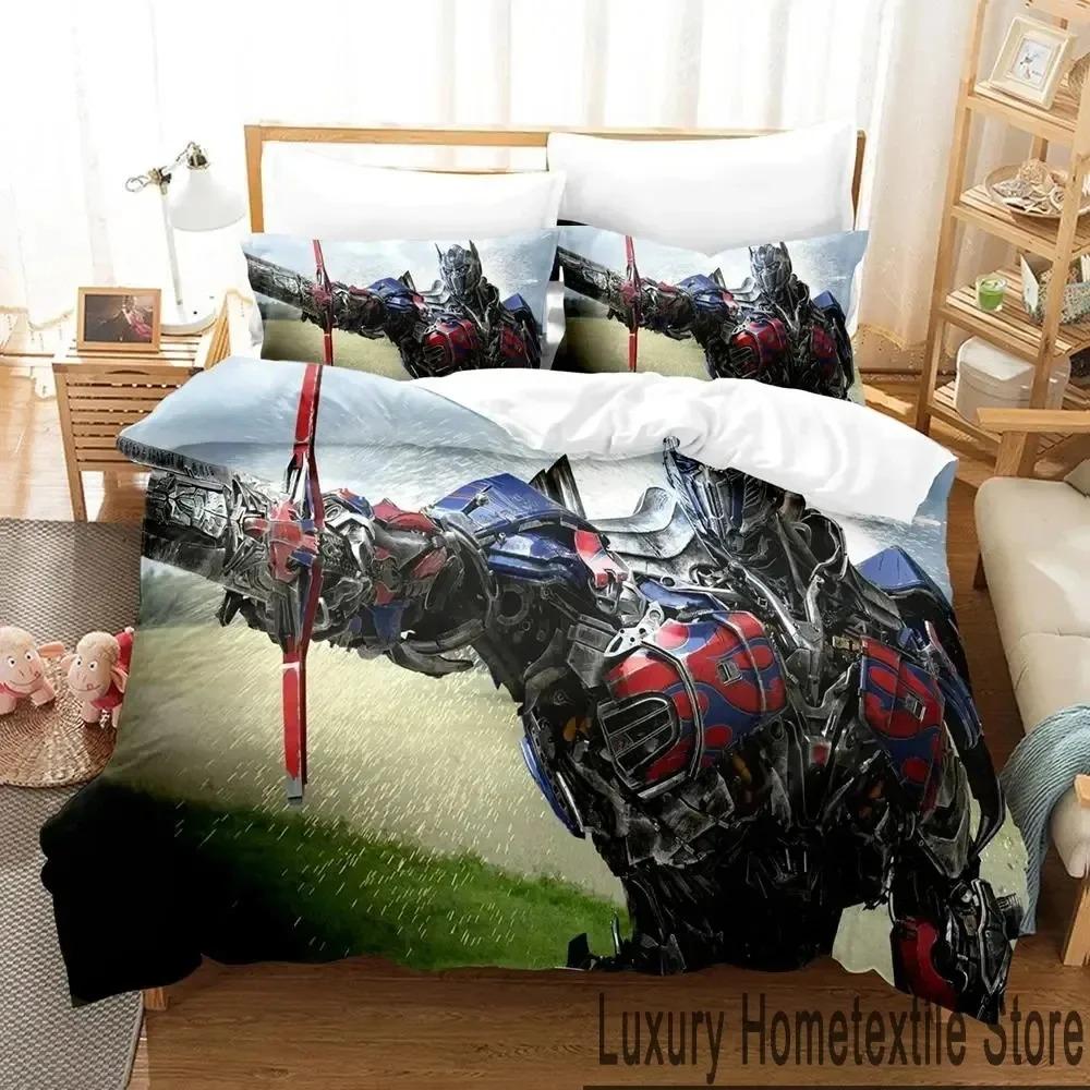 3D Druck Tran Formers Bettwäsche Set Jungen Mädchen Twin Queen King Size Bettbezug Kissenbezug Bett Jungen Erwachsener Heimtextil