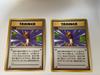 Cards TRAINER Gust of Wind Pokémon (old Back) (2 Cards)