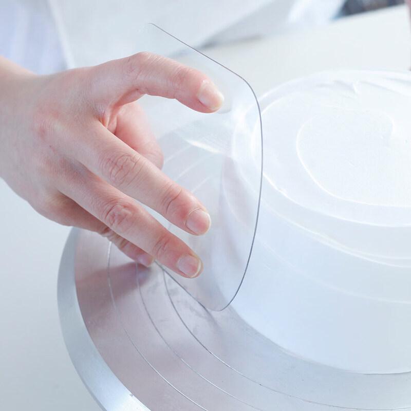 Transparent Cake Smoothing Scraper