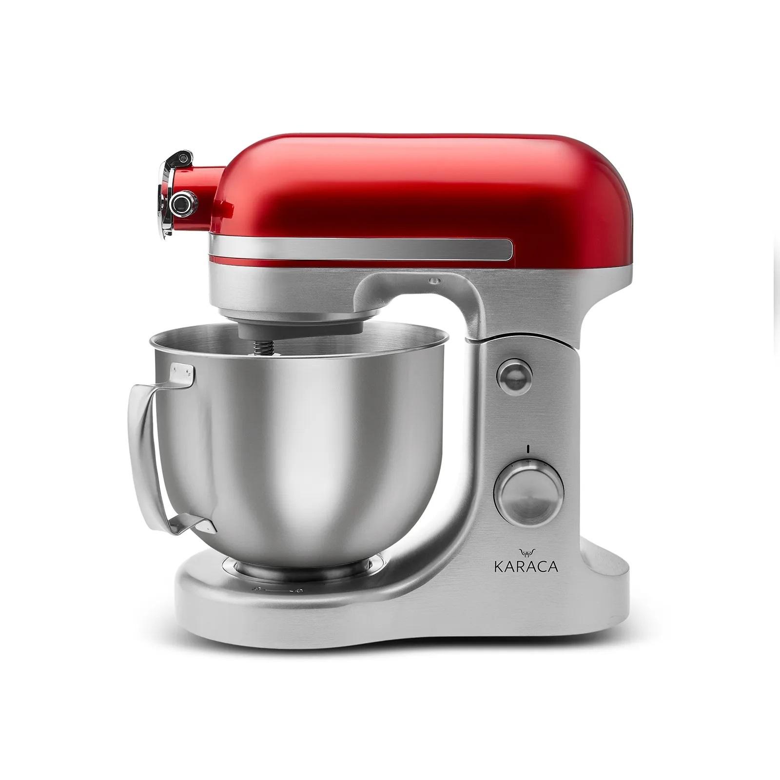 

Karaca Multicast Chef Stand Mixer, 1600W, 5 L, Red