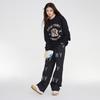 MLB Sweatshirts Unisex Black Crew Neck Moderate Regular 3AMTV1034-50BKS