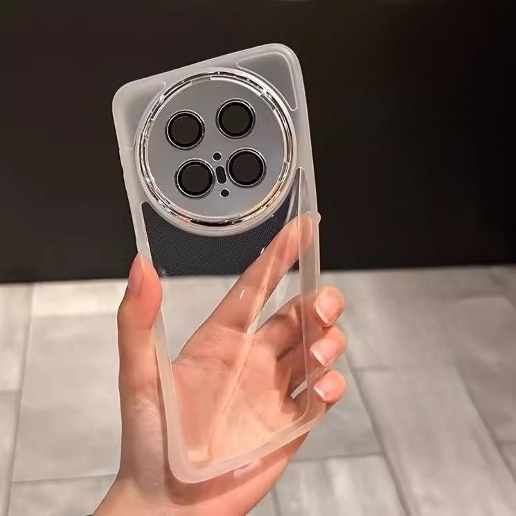 Applicable To Huawei Mate70pro Mobile Phone Case New Model with Lens Film Mate70 Transparent Full Package Anti Fall Protection Case