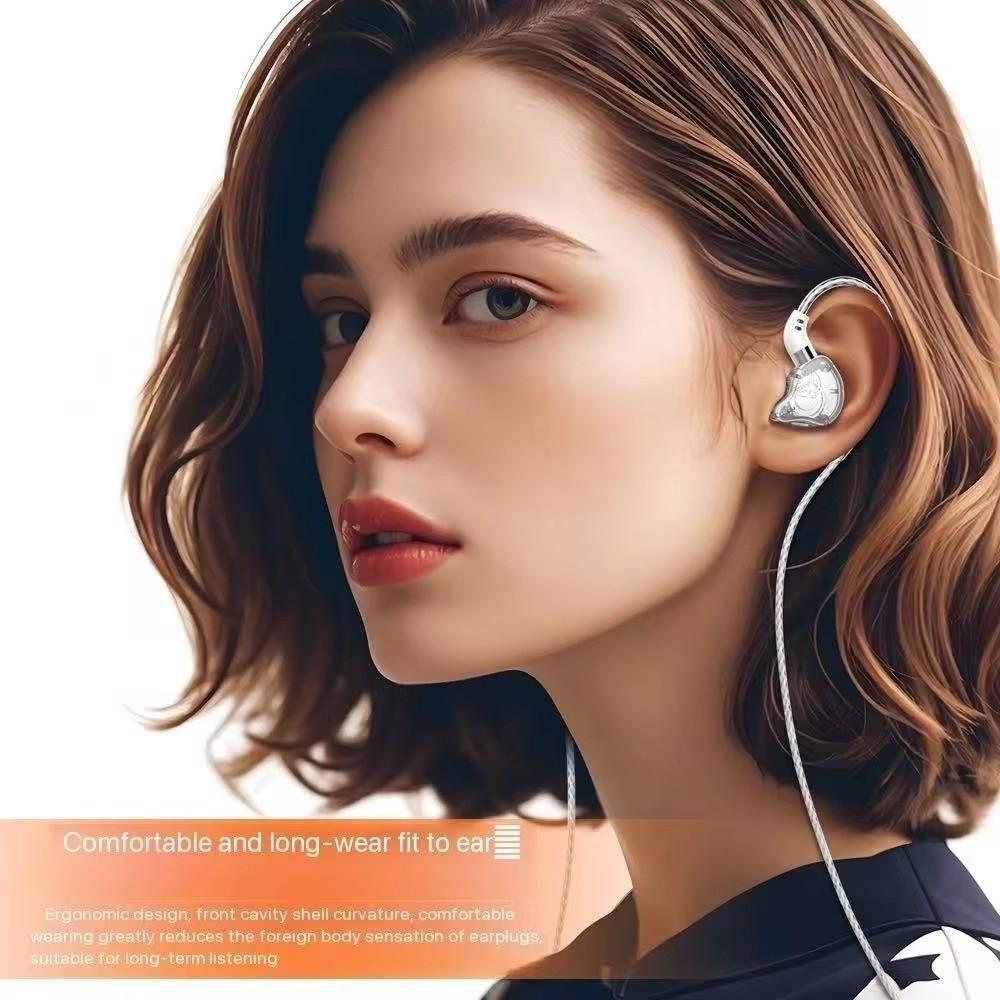 HiFi Wired Headphones Sport Noice Cancelling Earbuds Gamer Type C Wired Earphone Music