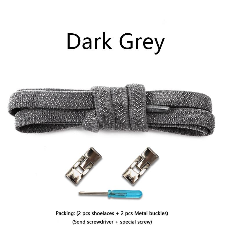 Elastic Laces Sneakers ShoeLaces 1 Second Quick No Tie Shoe Laces for Shoes Kid Adult Unisex Lazy Slippers Lace Strings Decorati