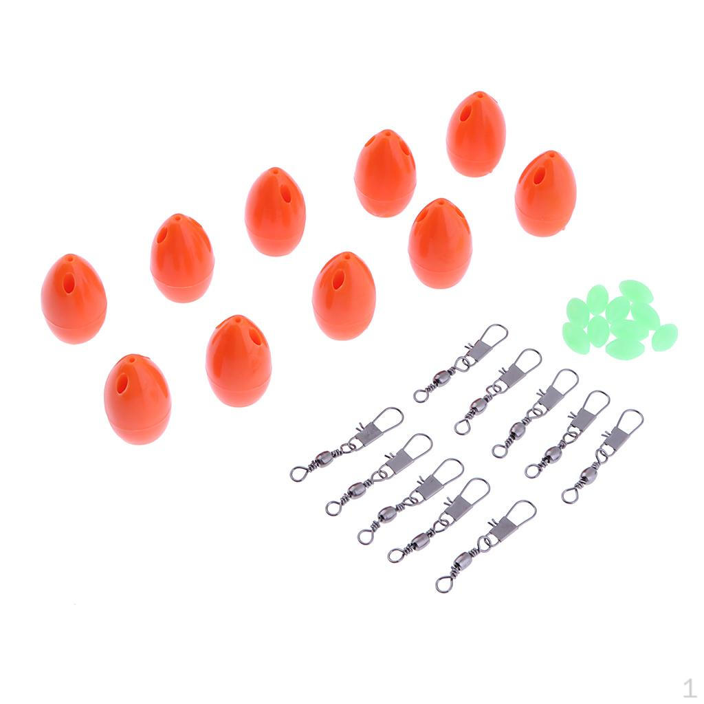 1 Floating Carp Coarse Trout Bass Fishing Tackle with Beads and Rolling swivels 3.2g