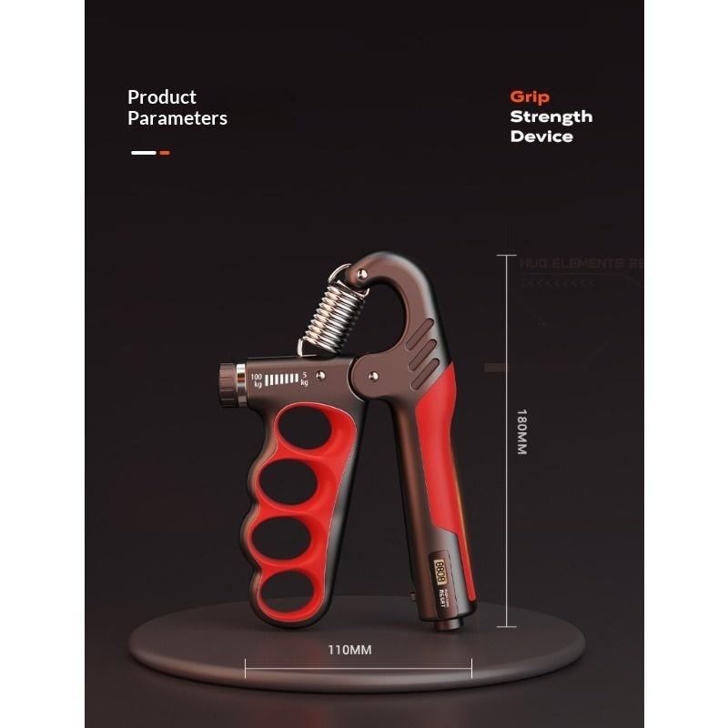 Adjustable Electronic Counter Grip Strengthener for Men and Women, Suitable for Muscle Training and Hand Strength Improvement.