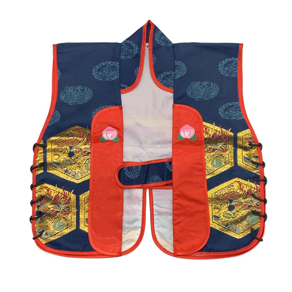 Muromachi Jinbaori First Festival Jinbaori for Boys and Babies with Stand [Kyoto St. ] (Boy's Festival) JIN001-a