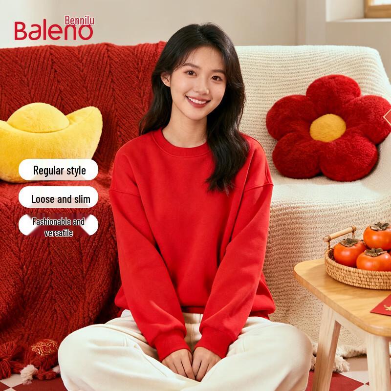

Baleno Women s Warm Fleece Lined Sweatshirt M