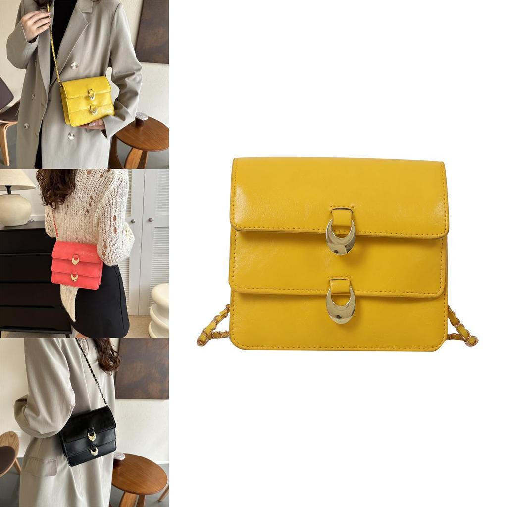 Chic Crossbody Mini Square Bag For Women With Elegant Chain Accents Ideal For Fashion