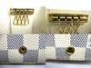 Authentic LOUIS VUITTON Damier Azur Leather Multicles 4 Key Chain #a559  Refurbished