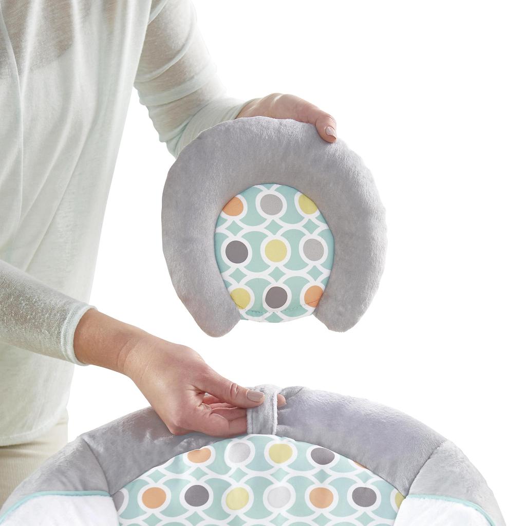 Ingenuity Bouncer Morrison 0 Months Baby Chair Baby Products Indoor Play Equipment Melody Function Gray Blue 11203