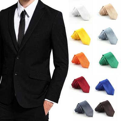 5cm Tie, For Men, England,Narrow Version,Casual,Plain Color Group,Solid Color,Tie
