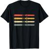 Ski Clothing for Skiers Unisex-Kids, Girls Black Ski T-Shirt