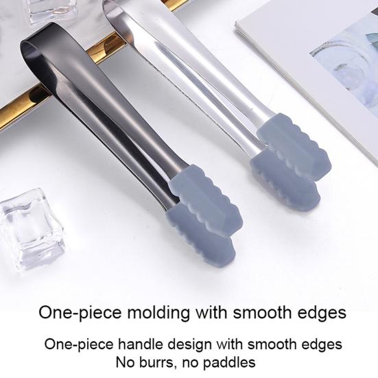 Sugar Clip Safe Ergonomic Dishwasher Smooth Edge Heat Insulation Sugar Tong for Daily