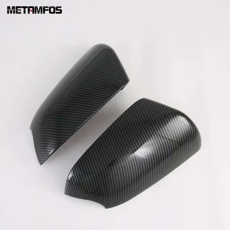 For Hyundai Venue -2024 2025 Carbon Fiber Rearview Side View Mirror Cover Trim Protector Exterior Accessories Car Styling