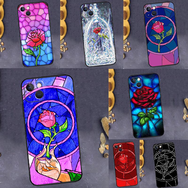 Stained Glass Rose Galaxys Case For Huawei Nova Y60 Y90 Y70 Y61 Y91 Y72 Y73 12s 12i 11i 8i 9 10 SE P30 P40 Lite P60 Pro