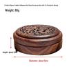 Rosewood Solid Wood Incense Burner and Diffuser with Carved Design for Agarwood and Sandalwood