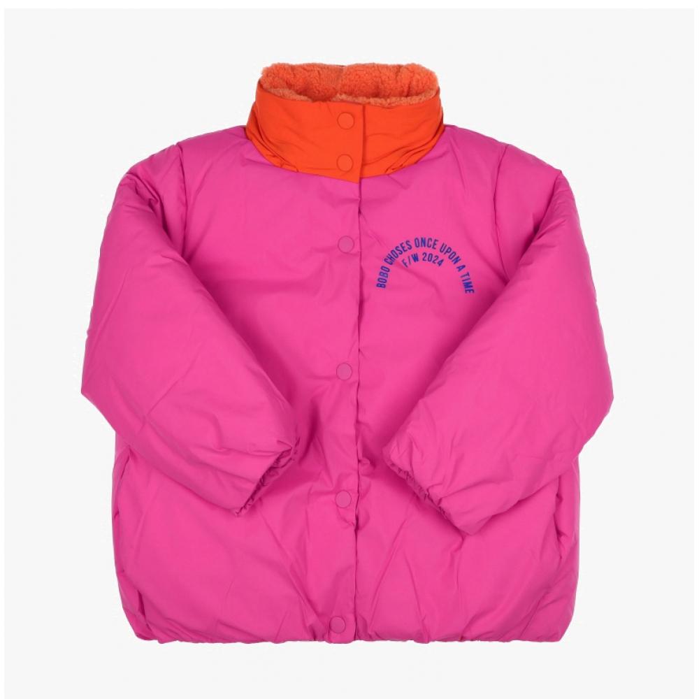 Bobo Choses Kids Jacket With Circle Logo Padded B224ac132