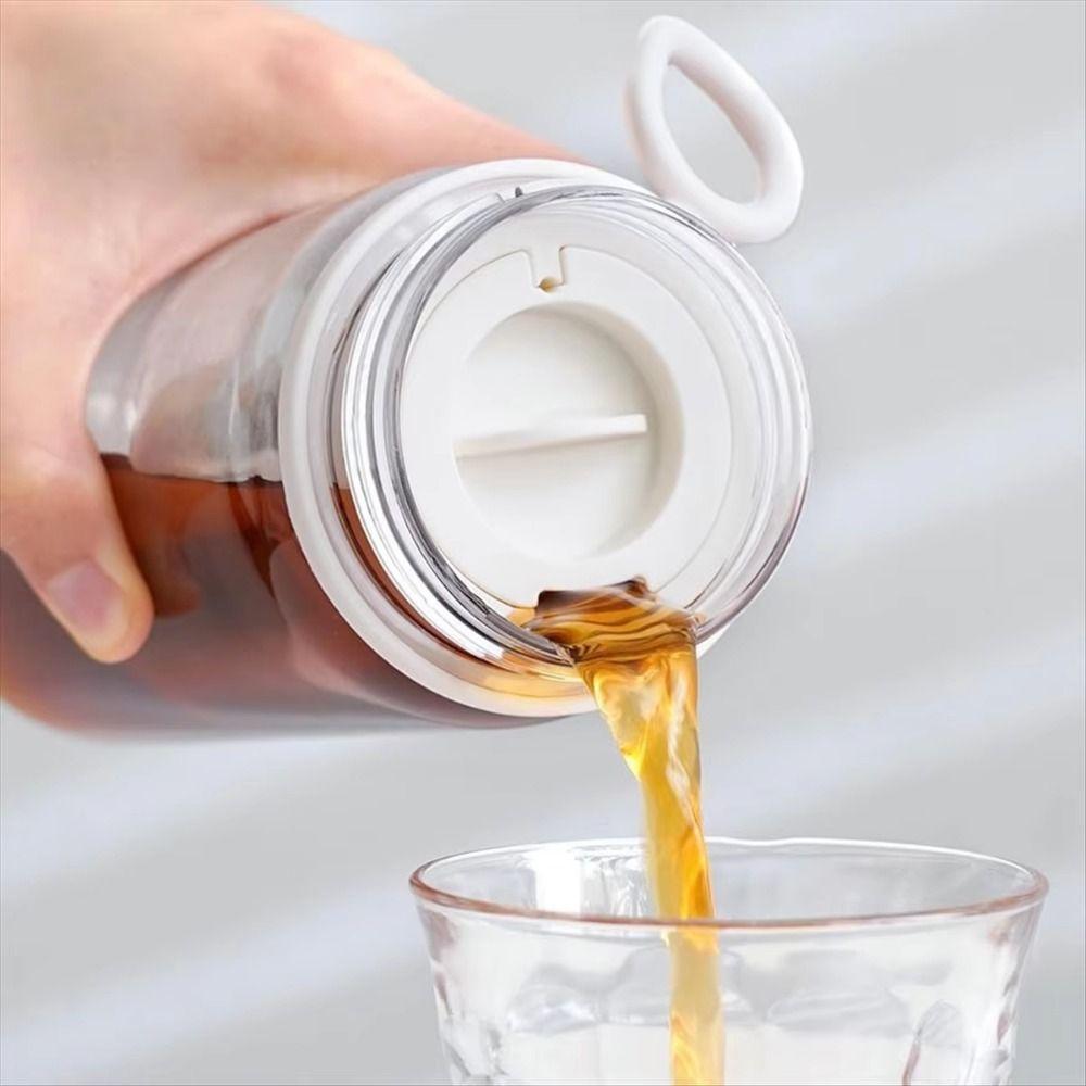 Soft Silicone Handle Cold Brew Coffee Maker Large Capacity Portable Water Bottle  Summer Season