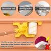 Wall Paint Roller Set Multifunctional Roller Paint Runner Brush Clean-cut Edger Rolling Brush for Wall Painting Treatment Tools