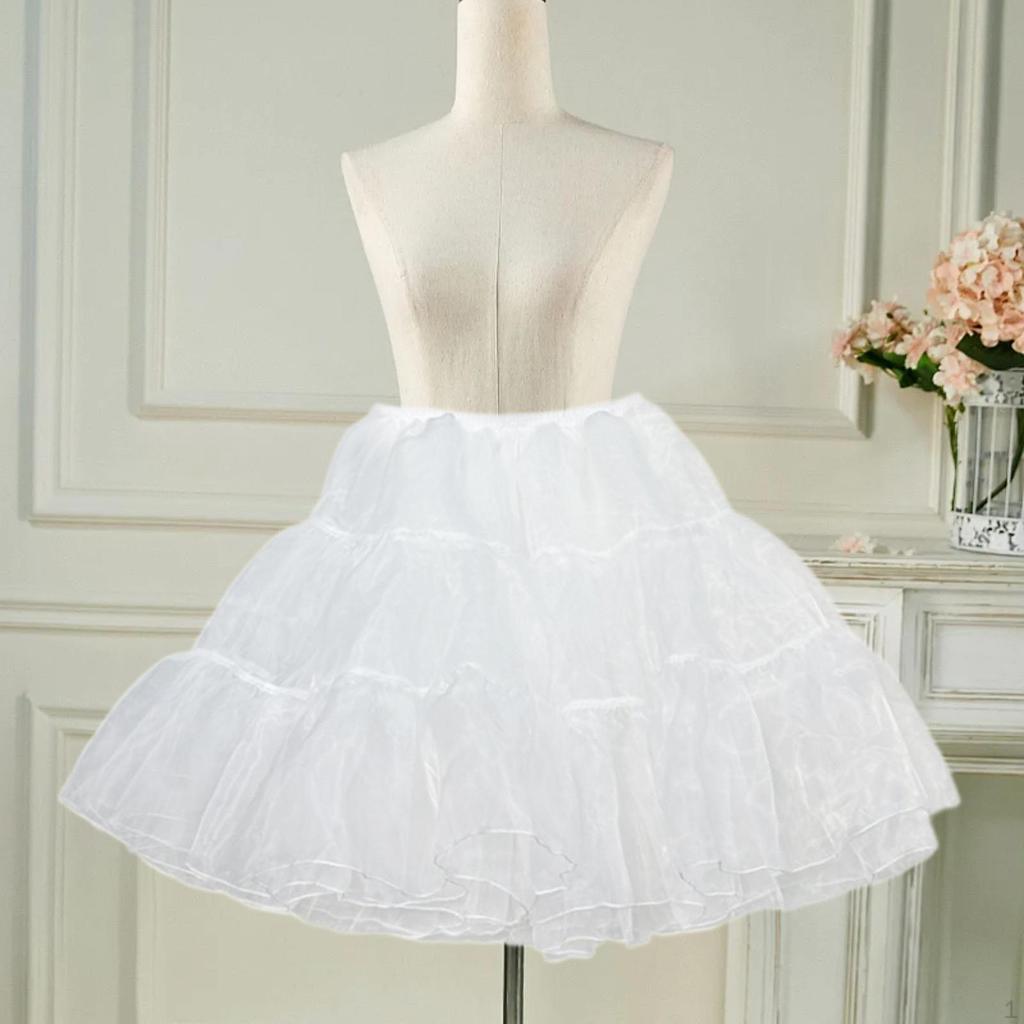 Petticoat for Women Layer Lolita Skirt Dance Prom Party