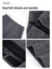 Women's Gray Woolen Skirt & Baseball Jacket Set - Korean Academy Style