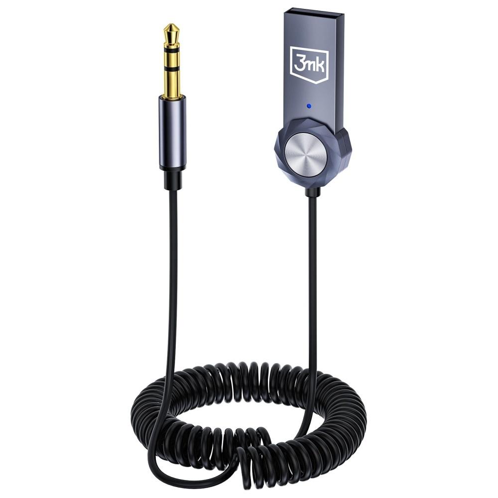 Adapter audio Bluetooth 3MK Jack 3.5mm 2w1 Bezprzewodowy